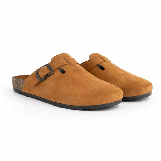 ANTIGUO CALIDA CLOGS CAMEL