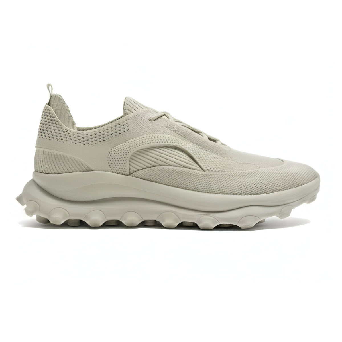 ZARA CHUNKY KNIT SNEAKERS IN OFF WHITE